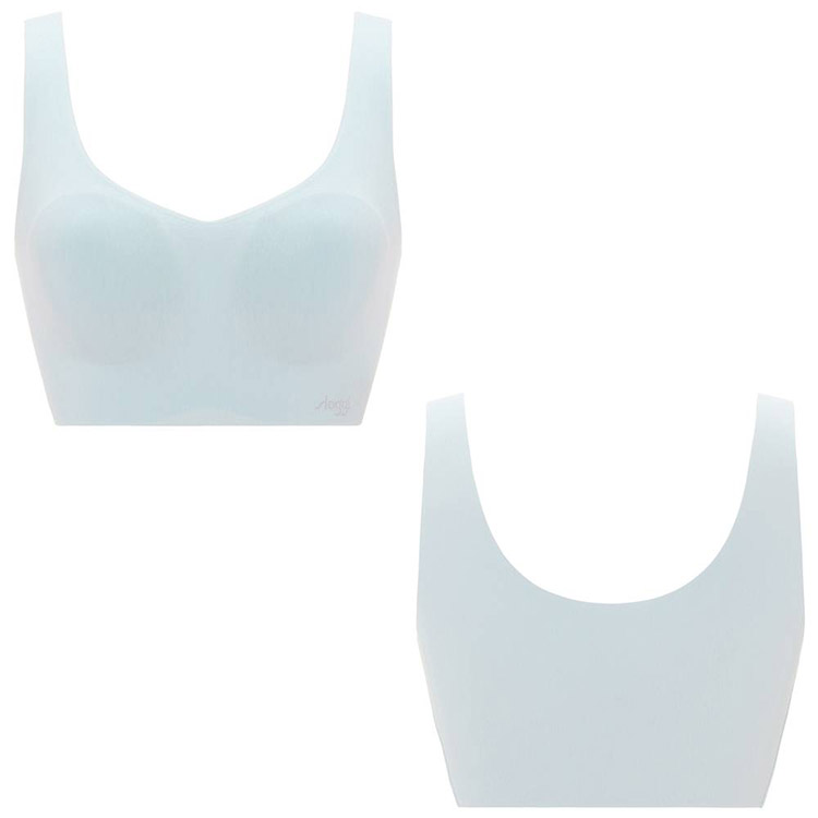 G068N-Top|トリンプ スロギー ゼロフィール Organic Cotton カップ付きハーフトップ 全6色 S-LL