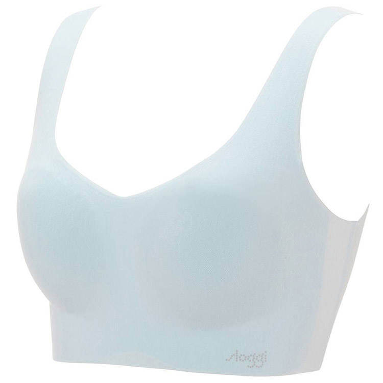 G068N-Top|トリンプ スロギー ゼロフィール Organic Cotton カップ付きハーフトップ 全6色 S-LL