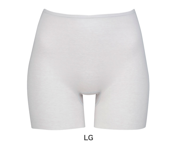 HLC144|ワコール スゴ衣 天然素材プラス+ 肌あたりのやさしい ボトムス 1分丈 全2色 M/L