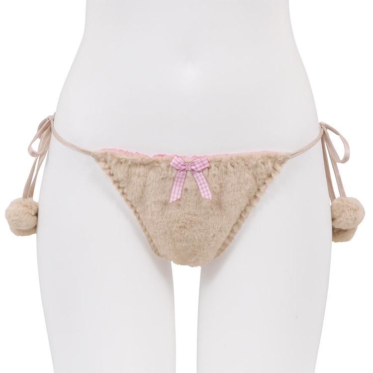 227221|COCO Linge ラブリーテディベア Tバックショーツ M