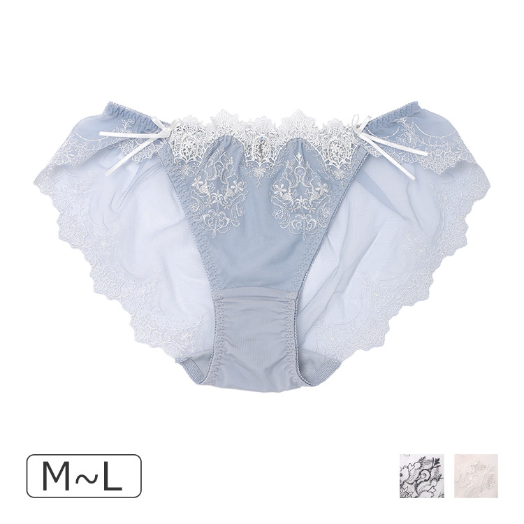 23-58107｜ナルエー narue シャトー 23-58505シリーズ バックレースショーツ M/L