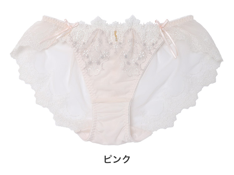 23-58107|ナルエー narue シャトー 23-58505シリーズ バックレースショーツ M/L