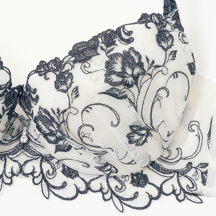 23-58535|ナルエー narue ノーブル 23-58535シリーズ ブラジャー単品 Nベーシックブラ BCDEFカップ アンダー65/70/75cm