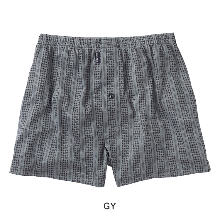 GT7802|ワコール ブロス BROS トランクス メンズ 前開き ジャストウエスト ノーマル丈 M/L/LL/3L