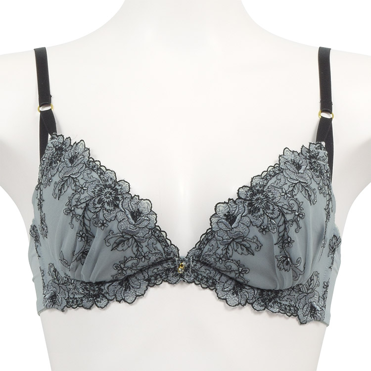 327236|COCO Linge ミステリアスフラワー ブラセット ABCDEFカップ アンダー 65/70/75cm