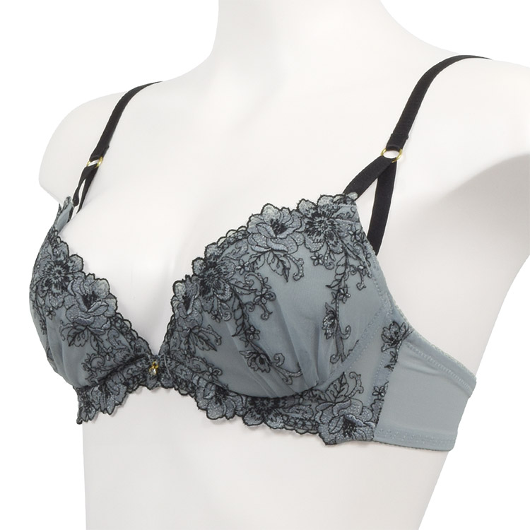 327236|COCO Linge ミステリアスフラワー ブラセット ABCDEFカップ アンダー 65/70/75cm