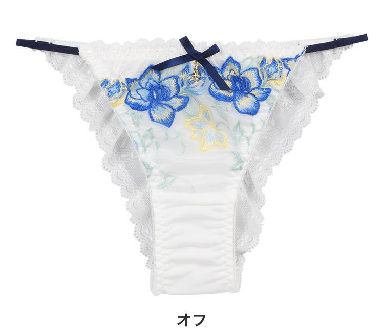 427532|セントオードリー ティアラ ブリリアント ブルーム ブラジリアンショーツ M/L