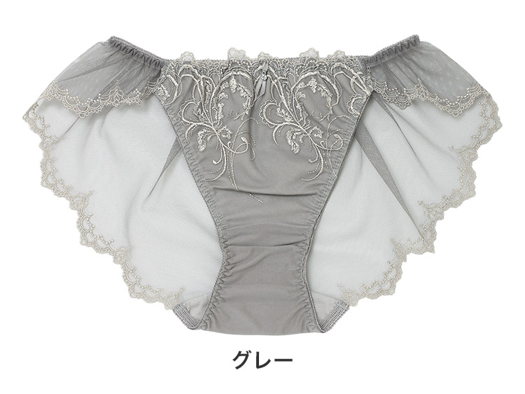 23-18122|ナルエー narue ラルム 23-18520シリーズ バックレースショーツ 全3色 M・L