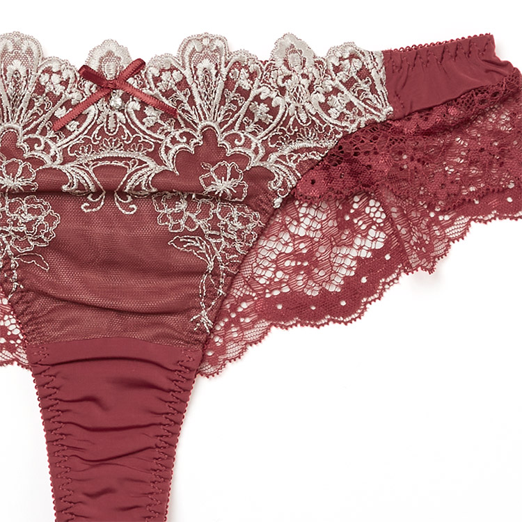 23-18156|ナルエー narue セレナーデ 23-18555シリーズ Tバックショーツ M