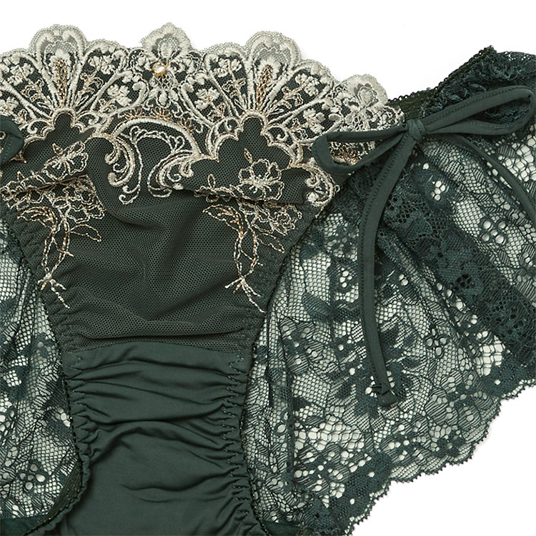 23-18157|ナルエー narue セレナーデ 23-18555シリーズ バックレースショーツ サイドリボン M/L