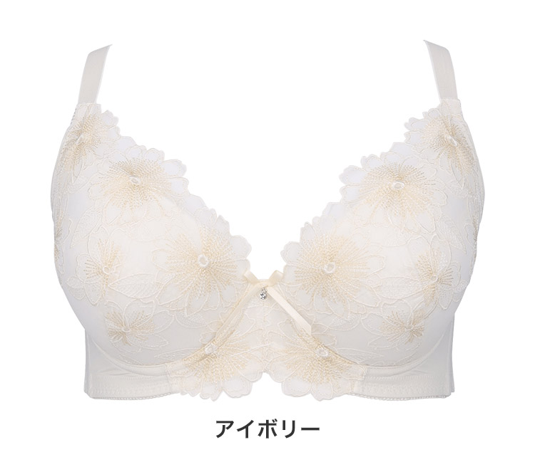 90494|グラマープリンセス スマートラインブラ ブラジャー単品 大きいサイズ FGカップ アンダー90/95cm