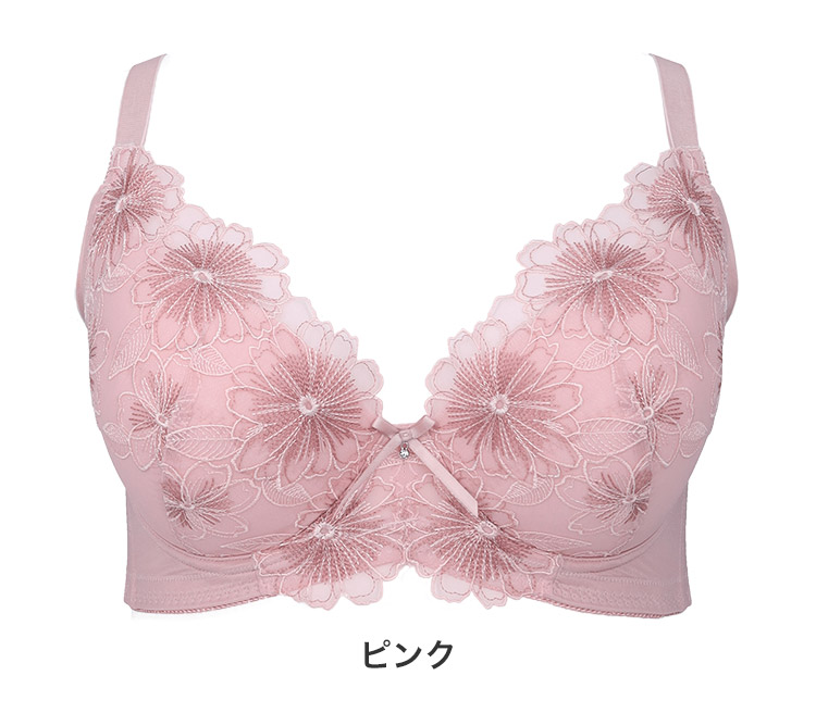 90494|グラマープリンセス スマートラインブラ ブラジャー単品 大きいサイズ FGカップ アンダー90/95cm