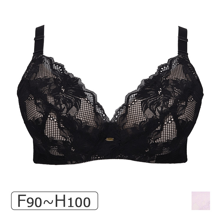 90563|グラマープリンセス 美胸キーパー ブラジャー単品 大きいサイズ FGHカップ アンダー90/95/100cm