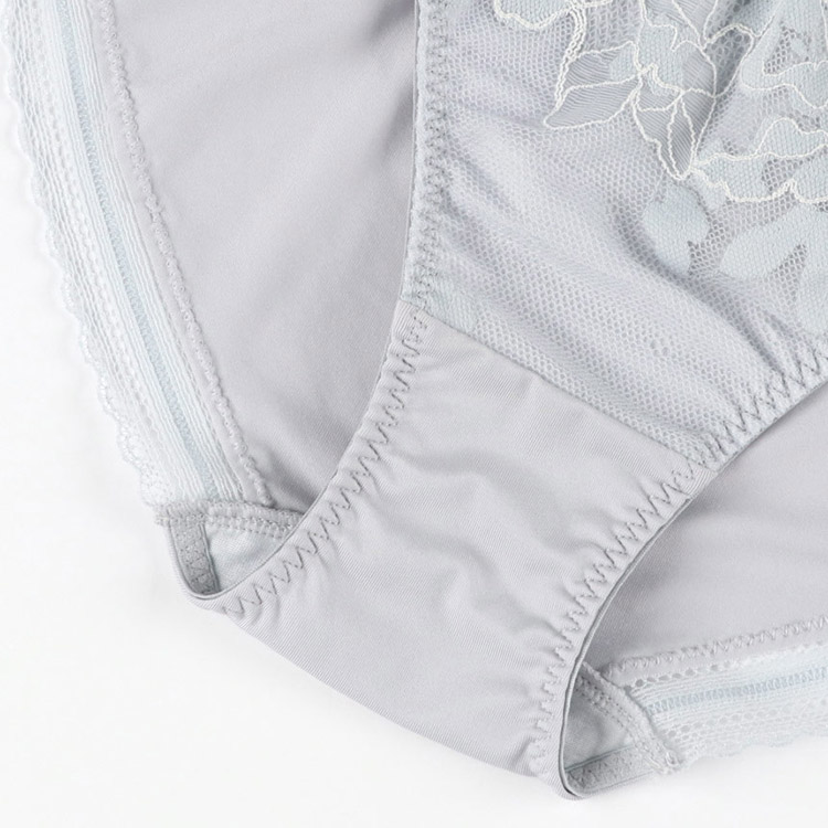 PUN201|ウンナナクール une nana cool リボンブラレース スタンダードショーツ M/L