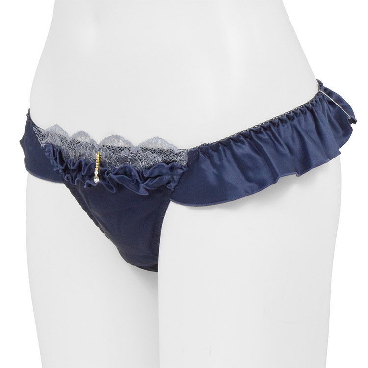 227270|COCO Linge フローラサテン Tバックショーツ M