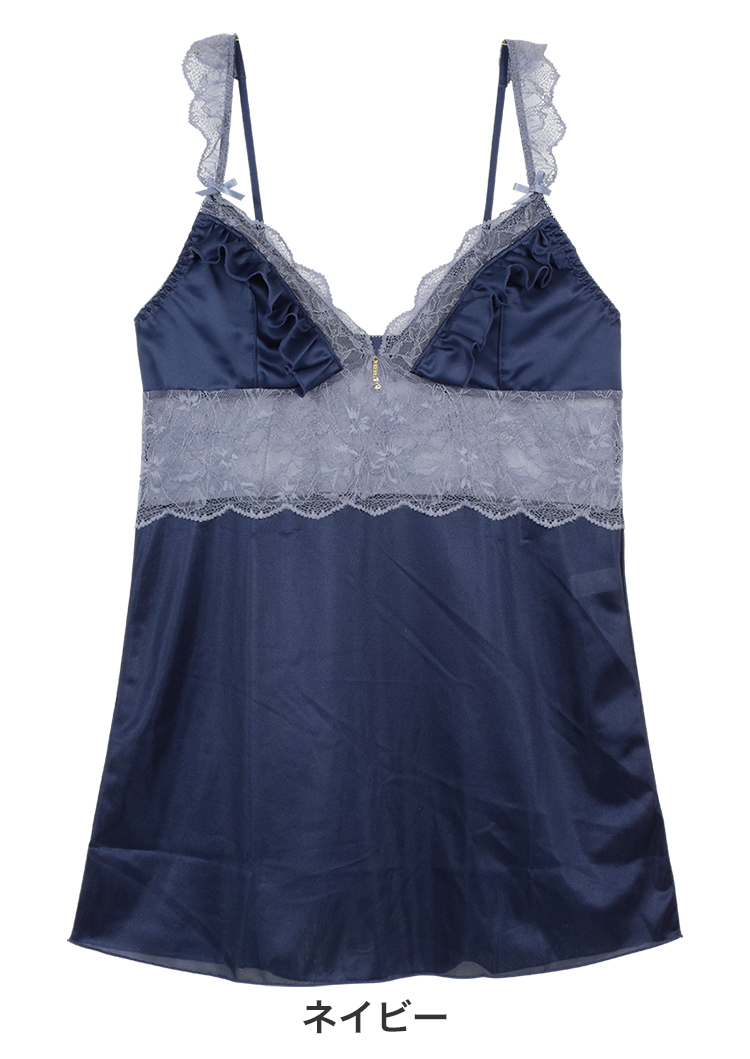 627270|COCO Linge フローラサテン ベビードール M