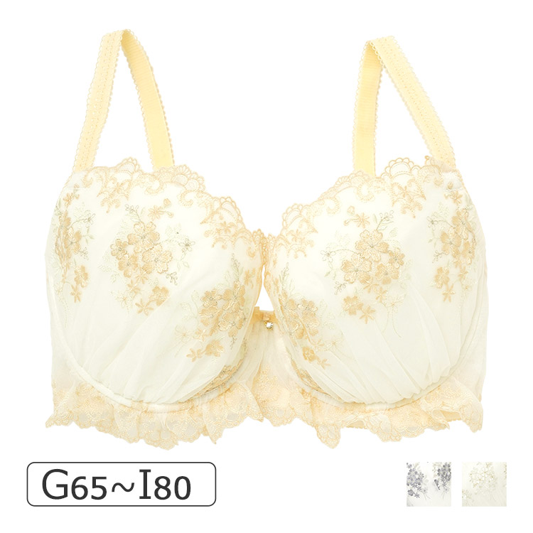 24-78506｜ナルエー フローラ 24-78506シリーズ ブラジャー単品 シェイプグラマー GHIカップ  アンダー65/70/75/80cm