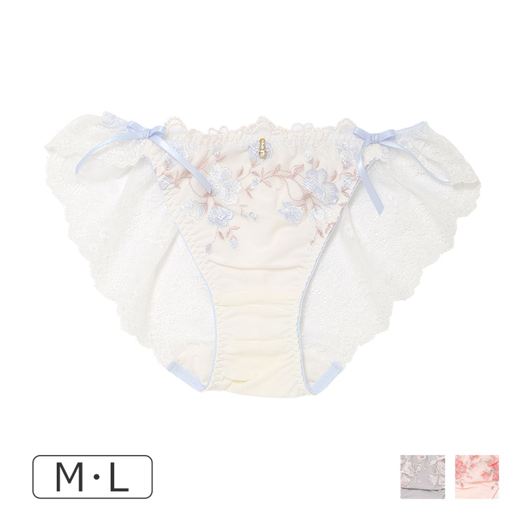 25-18122｜ナルエー フィオナ 25-18521シリーズ バックレースショーツ M/L