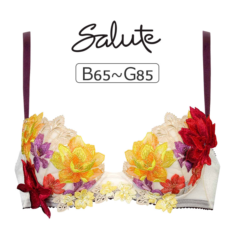BTJ430|ワコール サルート 30グループ 30G ブラジャー単品 P-upタイプ BCDEFGカップ アンダー65/70/75/80cm