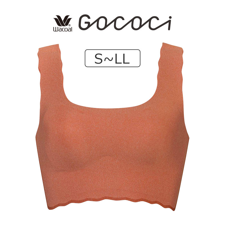 CGG510｜ワコール GOCOCi ゴコチ ベンベルグ カップ付きハーフトップ S/M/L/LL