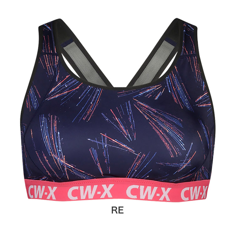 HTY128|ワコール CW-X スポーツブラ ユレにくい|マラソン・ジョギング・球技に| ABCDEFカップ S/M/L/LL