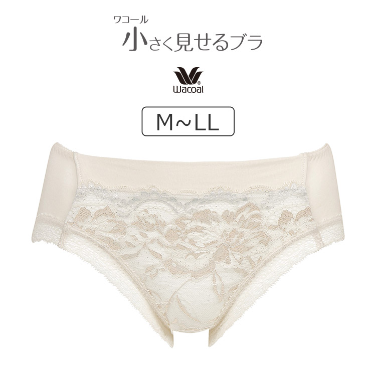 PRA129｜ワコール 小さく見せるブラ BRB329シリーズ スタンダードショーツ はきこみ丈・あさめ M/L/LL