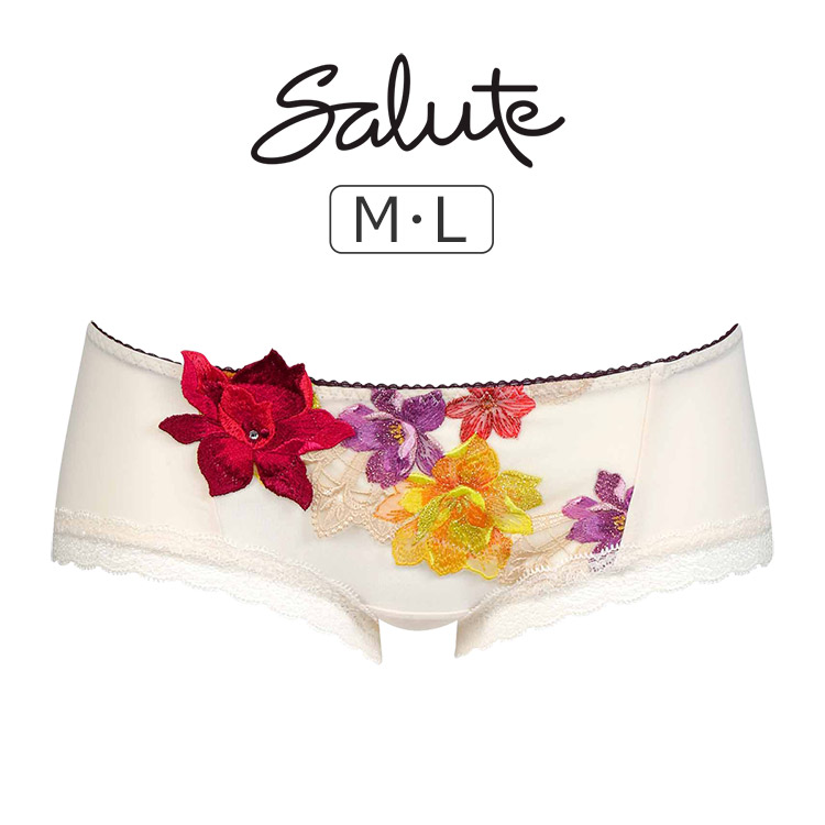 PTJ530|ワコール サルート 30グループ 30G ボーイレングスショーツ M/L