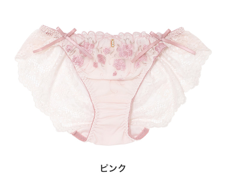 24-18142|ナルエー シェリル 24-18541シリーズ バックレースショーツ M/L