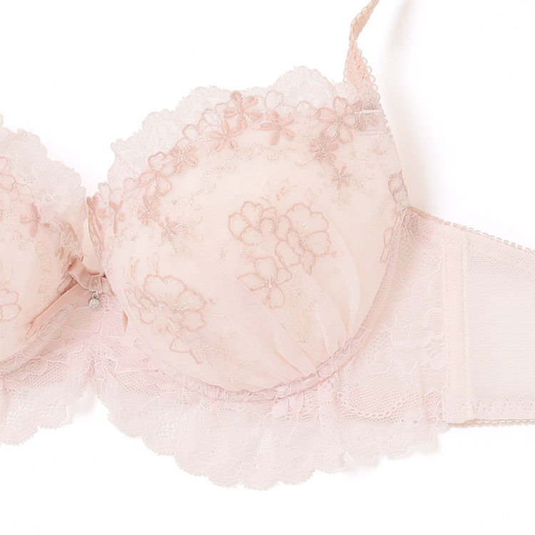 24-38520|ナルエー シエル 24-38520シリーズ ブラジャー単品 Nベーシックブラ BCDEFカップ アンダー65/70/75cm