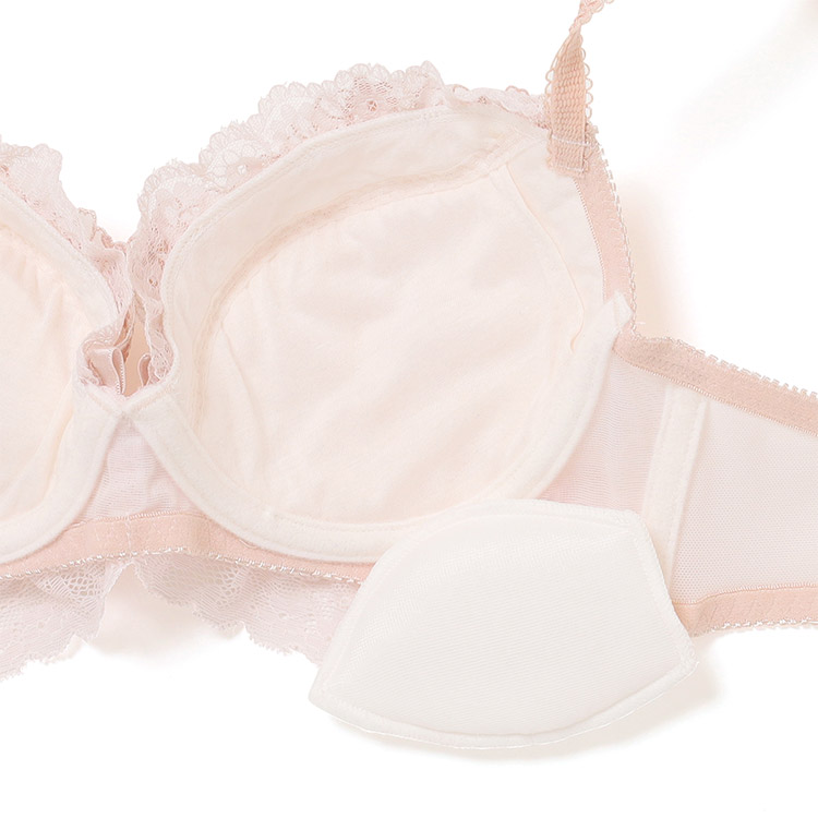 24-38520|ナルエー シエル 24-38520シリーズ ブラジャー単品 Nベーシックブラ BCDEFカップ アンダー65/70/75cm