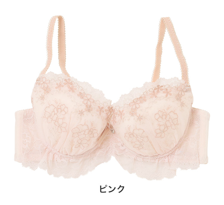 24-38520|ナルエー シエル 24-38520シリーズ ブラジャー単品 Nベーシックブラ BCDEFカップ アンダー65/70/75cm