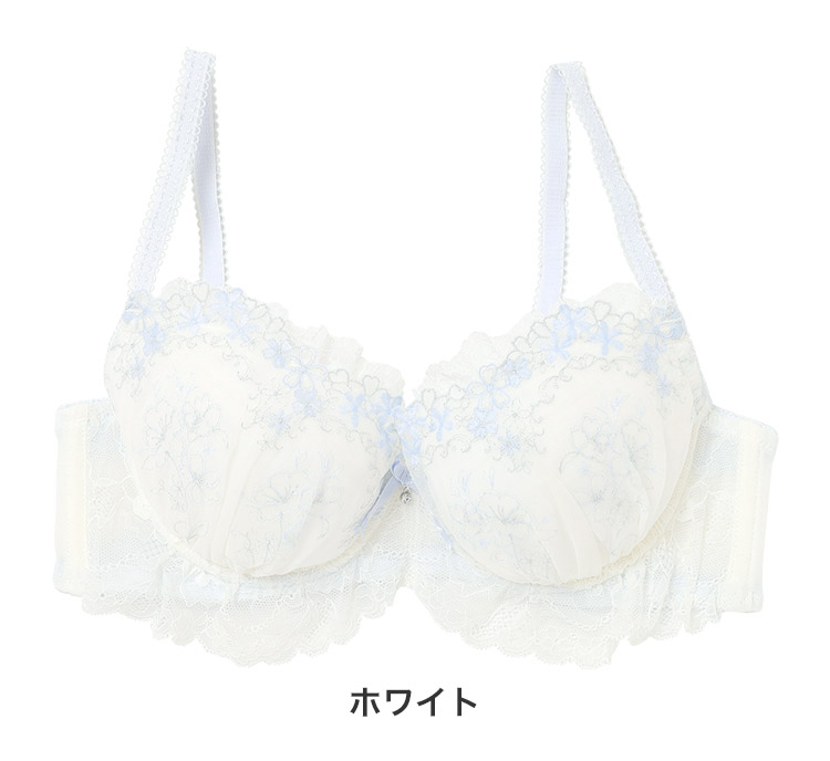 24-38520|ナルエー シエル 24-38520シリーズ ブラジャー単品 Nベーシックブラ BCDEFカップ アンダー65/70/75cm