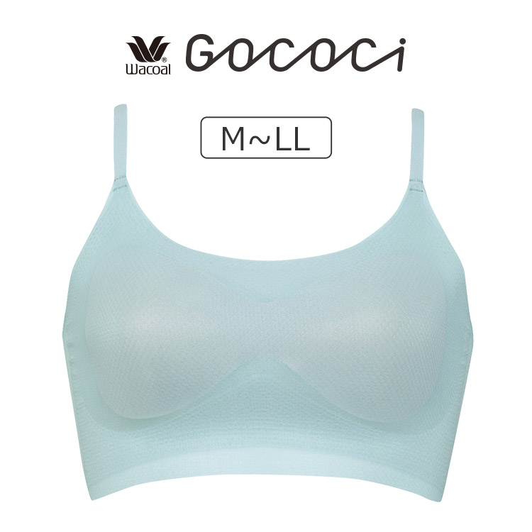 CGG271|ワコール GOCOCi ゴコチ 涼感タイプ カップ付きハーフトップ M/L/LL