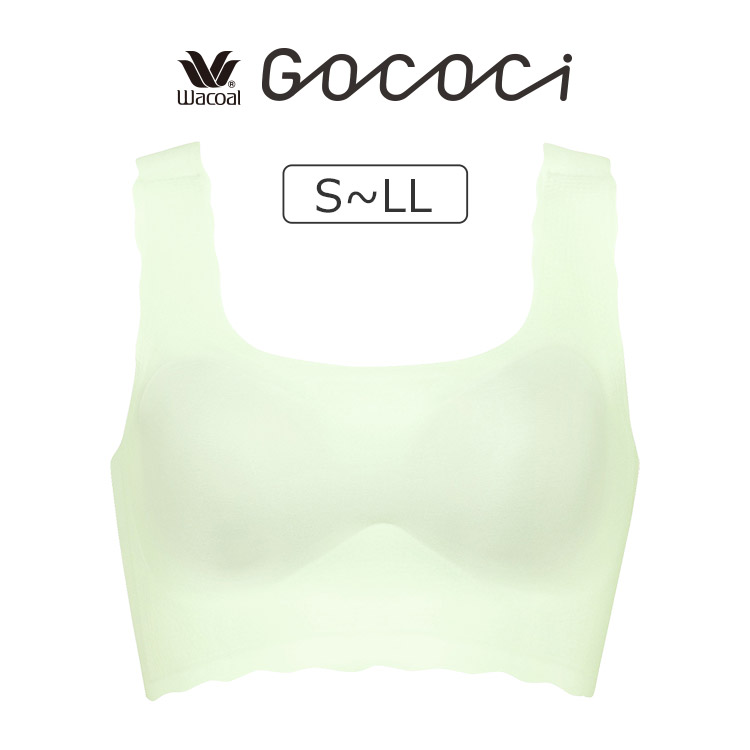 CGG510|ワコール GOCOCi ゴコチ ベンベルグ カップ付きハーフトップ S/M/L/LL