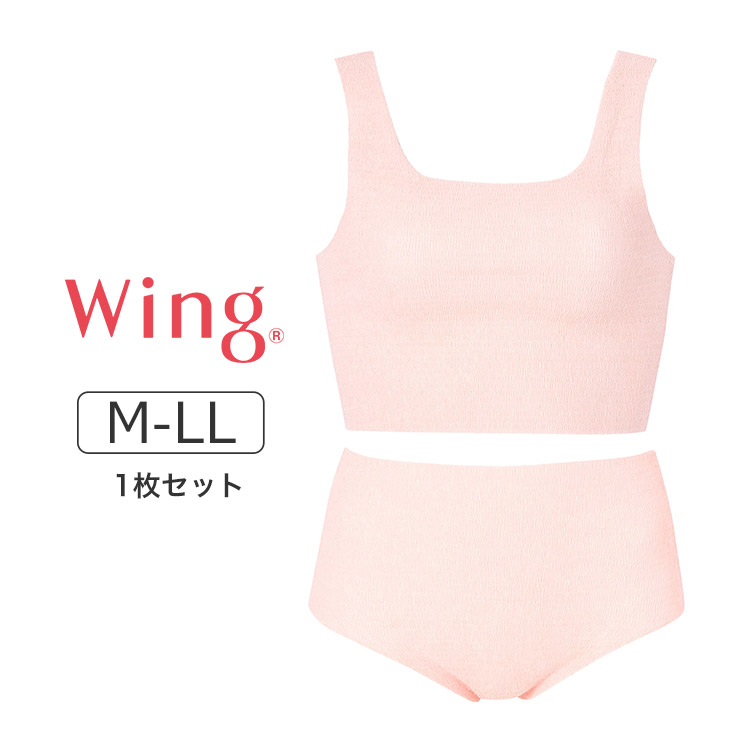 CW1001｜ワコール ウイング AnyAnyインナー 使いきりインナー1セット ブラセット M-LL