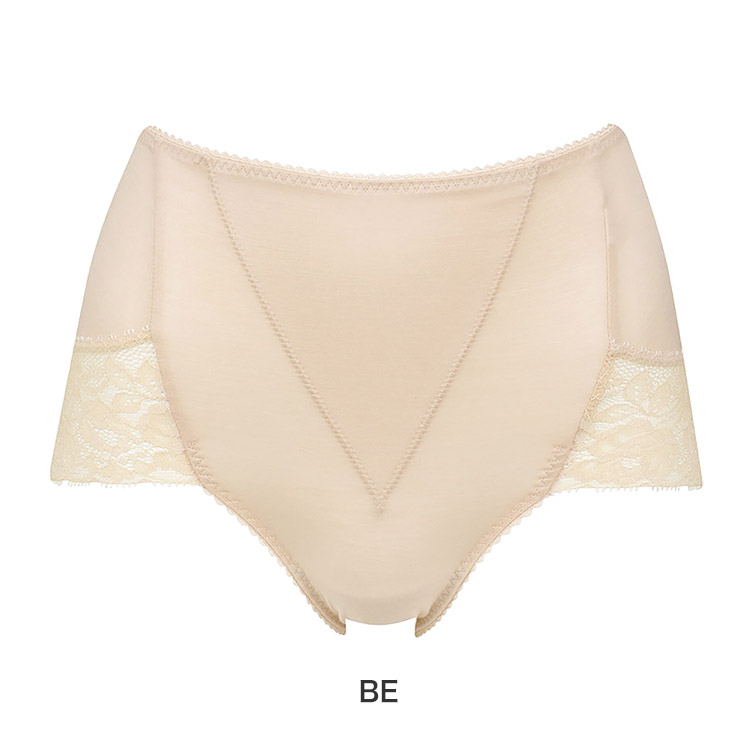 PPG185|ワコール 美ショーツ オーガニックコットン混 スタンダードショーツ ハイレッグ はきこみ丈ふかめ M/L/LL