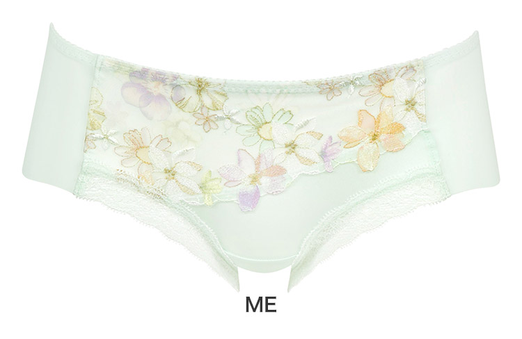 PRA614|ワコール 重力に負けないバストケアBra BRB414シリーズ ボーイレングスショーツ M/L