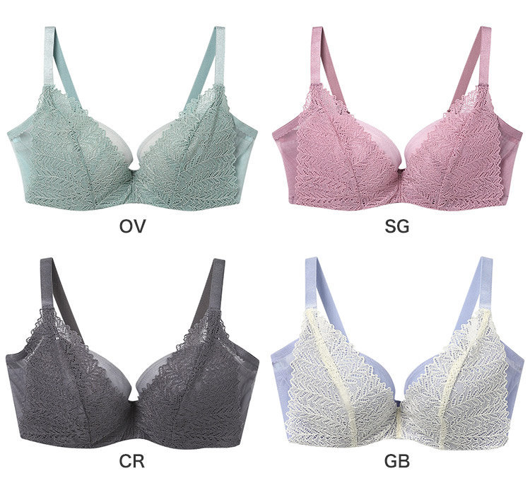 JB2300|ウンナナクール une nana cool 脇スッキリ♪ さあ、わたし レース ブラジャー単品 BCDEFカップ アンダー65/70/75/80cm