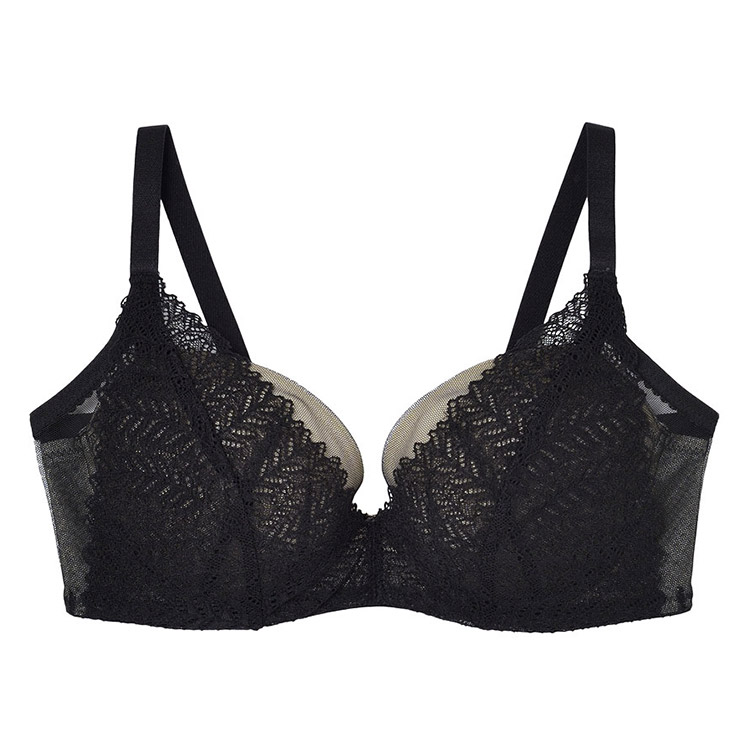 JB2300|ウンナナクール une nana cool 脇スッキリ♪ さあ、わたし レース ブラジャー単品 BCDEFカップ アンダー65/70/75/80cm