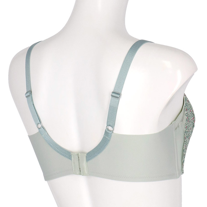 JB2323|ウンナナクール une nana cool MADE WITH LIBERTY FABRIC さあ、わたし レース ブラジャー単品 BCDEFカップ アンダー 65/70/75/80cm