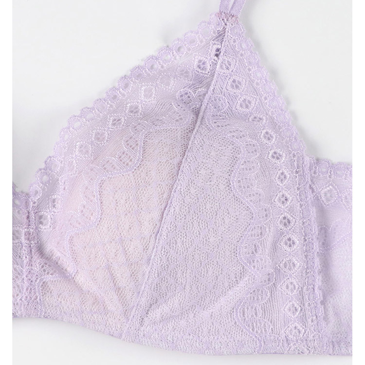 JB3510|ウンナナクール une nana cool 特別な日以外の364日つけたくなるブラ 364 レース ノンワイヤーブラ SS/S/M/L/LL