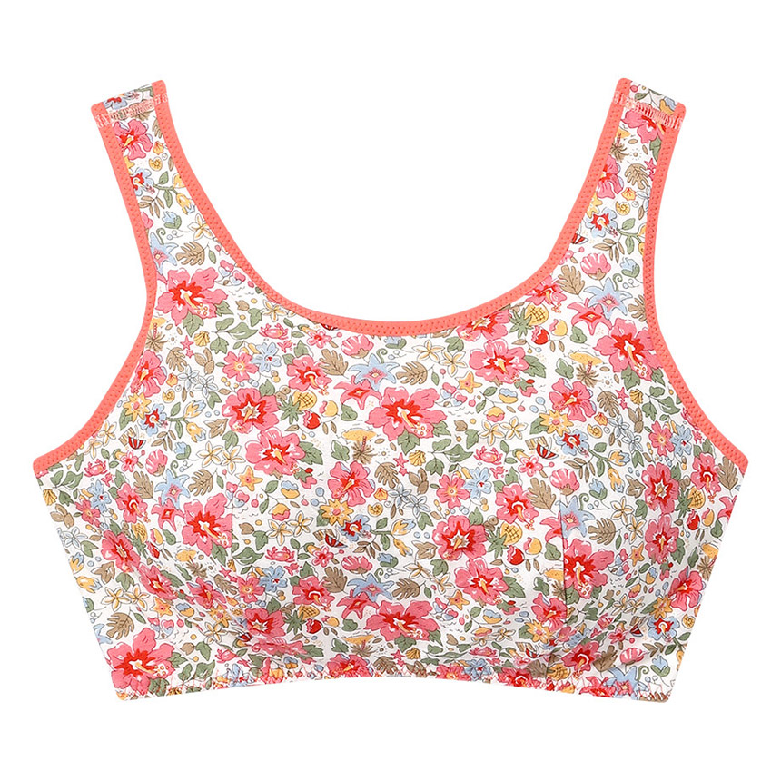 JB3950｜ウンナナクール une nana cool ナイトアップブラ MADE WITH LIBERTY FABRIC ノンワイヤーブラ M/L/LL