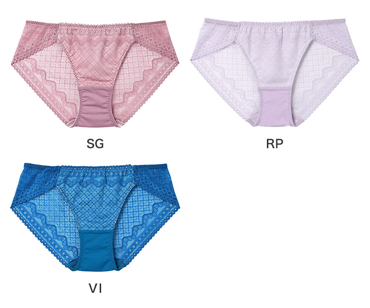 JF1510|ウンナナクール une nana cool 364 レース スタンダードショーツ M/L