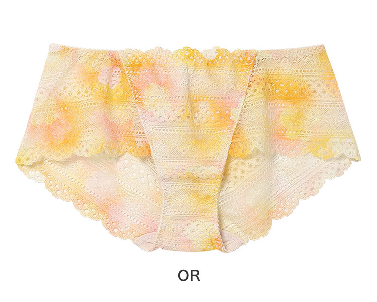JF2520｜ウンナナクール une nana cool MADE WITH LIBERTY FABRIC 総レース 総レースショーツ M/L