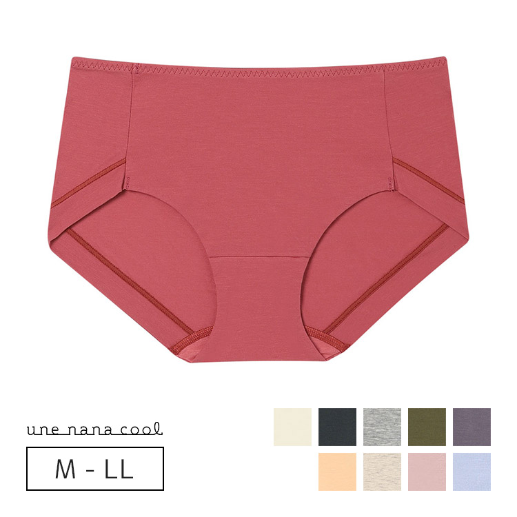 JF2735｜ウンナナクール une nana cool 綿たっぷりショーツ スタンダードショーツ M/L/L