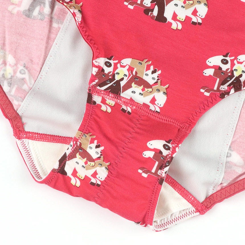 LF5756|ウンナナクール une nana cool 2026年お年賀「まるっとうまくいく」 ナイトアップブラ連動 サニタリーショーツ 羽つきナプキン対応 M/L