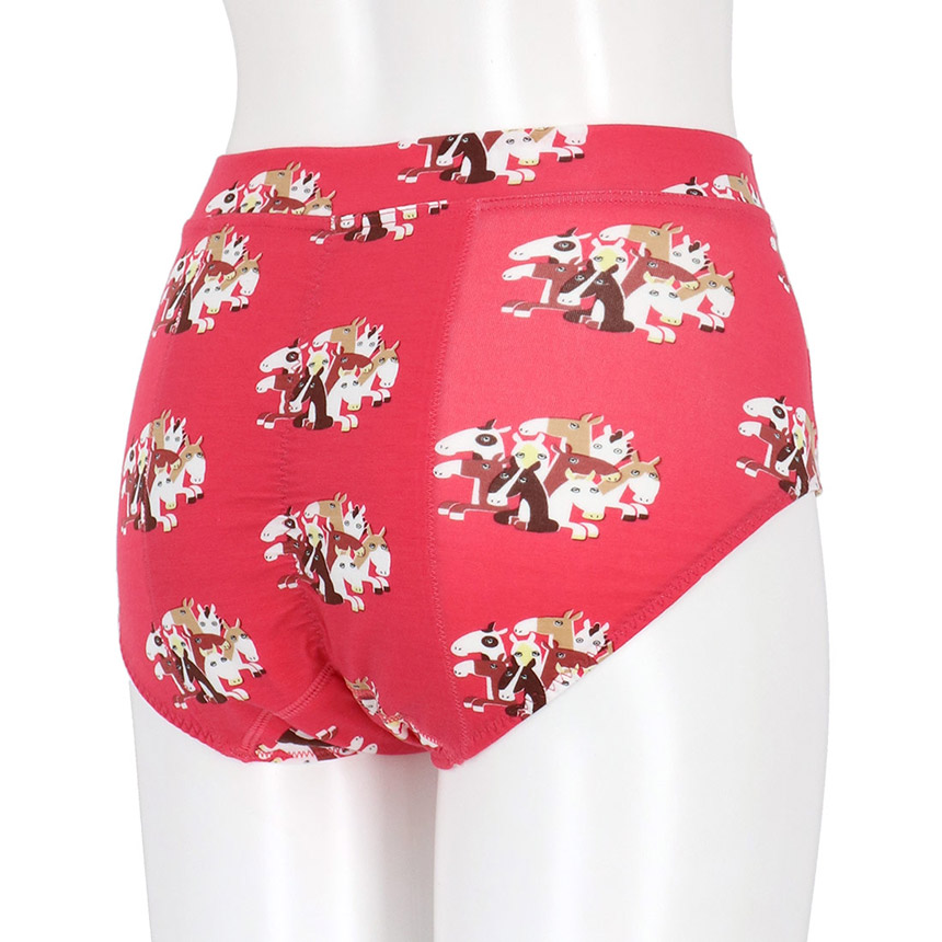 LF5756|ウンナナクール une nana cool 2026年お年賀「まるっとうまくいく」 ナイトアップブラ連動 サニタリーショーツ 羽つきナプキン対応 M/L