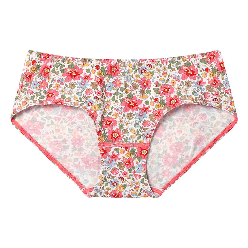 LF6250｜ウンナナクール une nana cool ナイトアップブラ連動 MADE WITH LIBERTY FABRIC スタンダードショーツ M/L