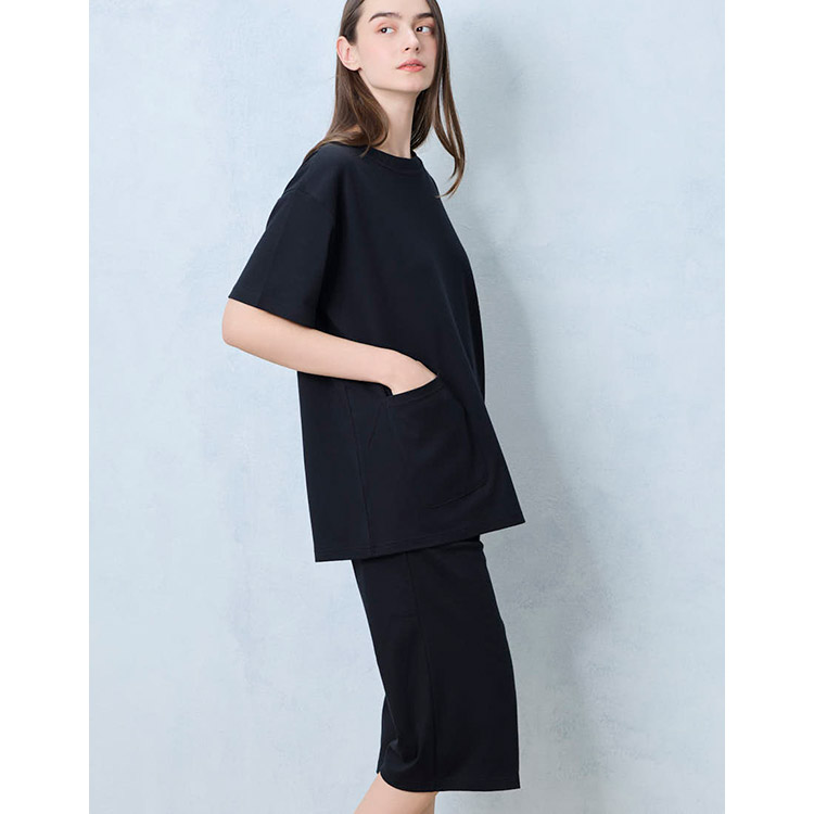 LP6623|ウンナナクール une nana cool 【綿100%】なめらかシルケットスムース半袖パジャマ MADE WITH LIBERTY FABRIC パジャマ 上下セット M/L