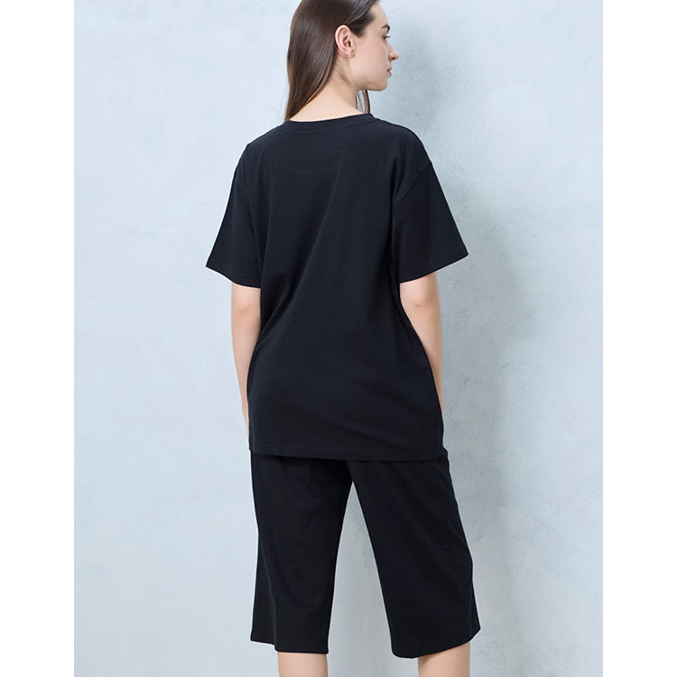 LP6623|ウンナナクール une nana cool 【綿100%】なめらかシルケットスムース半袖パジャマ MADE WITH LIBERTY FABRIC パジャマ 上下セット M/L